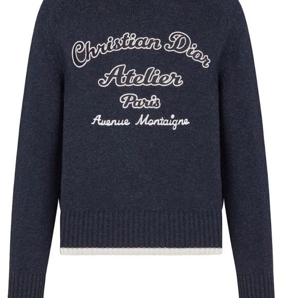 Christian Dior Navy Sweater - Picture 2 of 2
